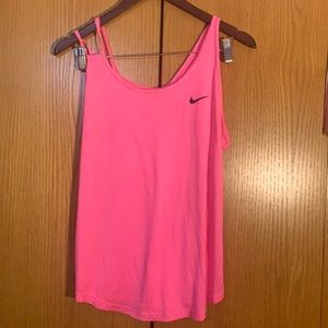 Nike uneven strappy tank